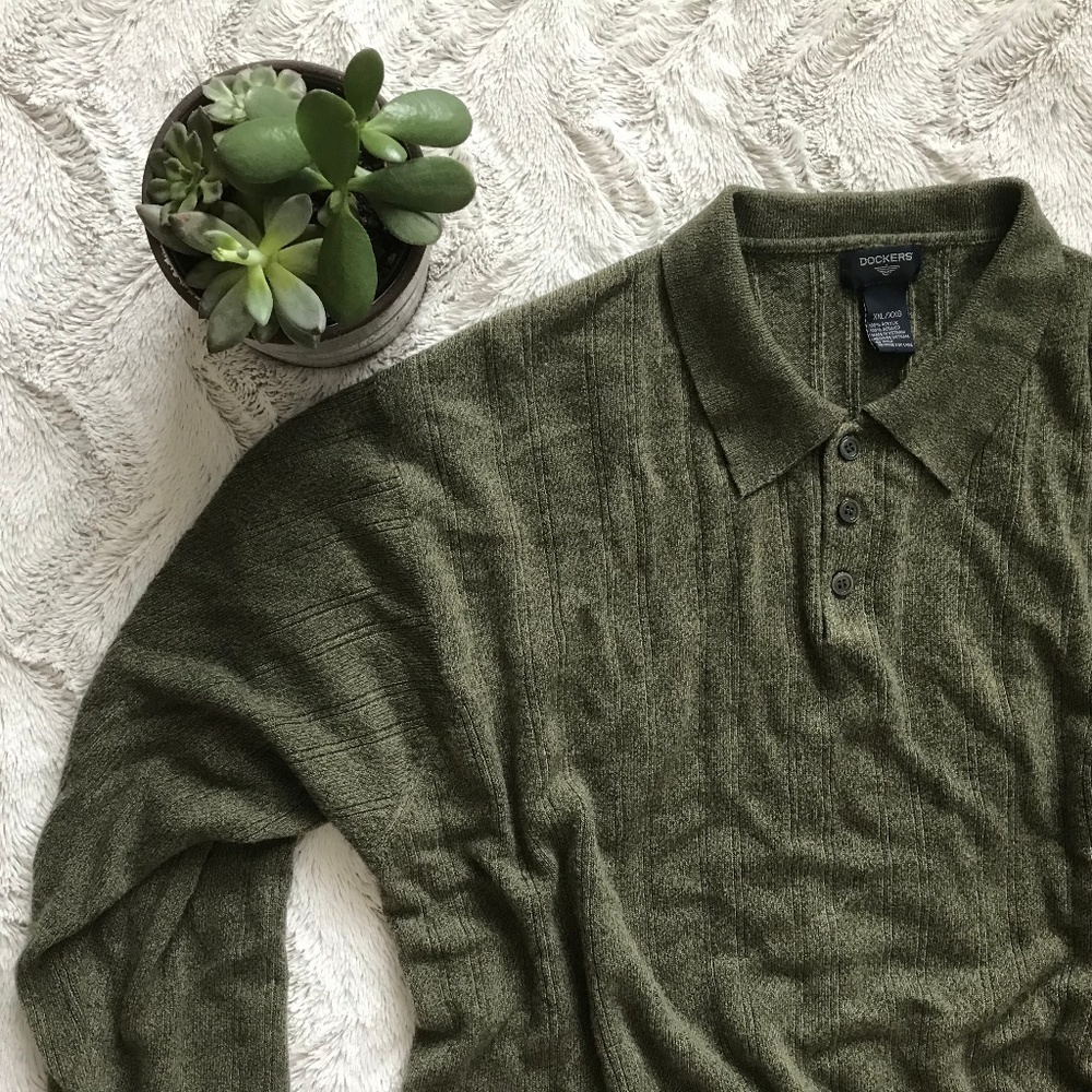 Soft Hunter Green Pullover Sweater